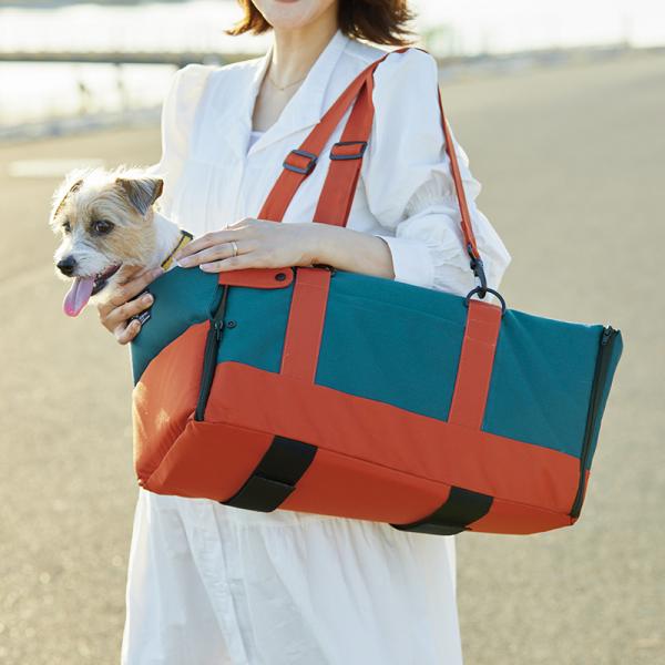 ドライブキャリーベッド ターコイズブルー/ペット体重：5㎏まで