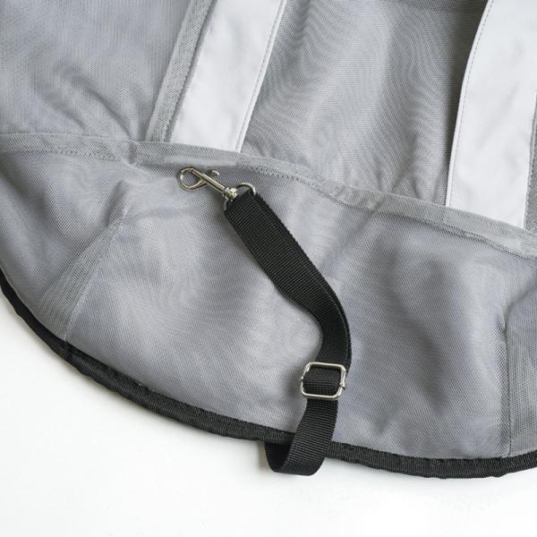 メッシュフロントホールドスリング 飛び出し防止リード付き。