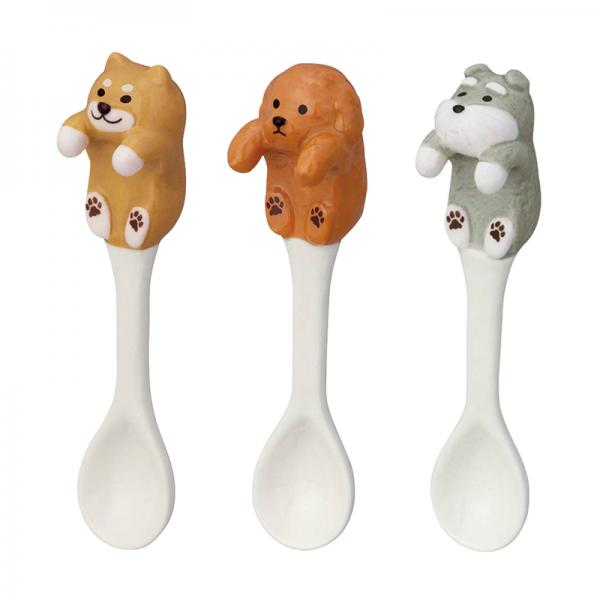 わんころん　わんわんスプーン シバ／トイプー／シュナウザー