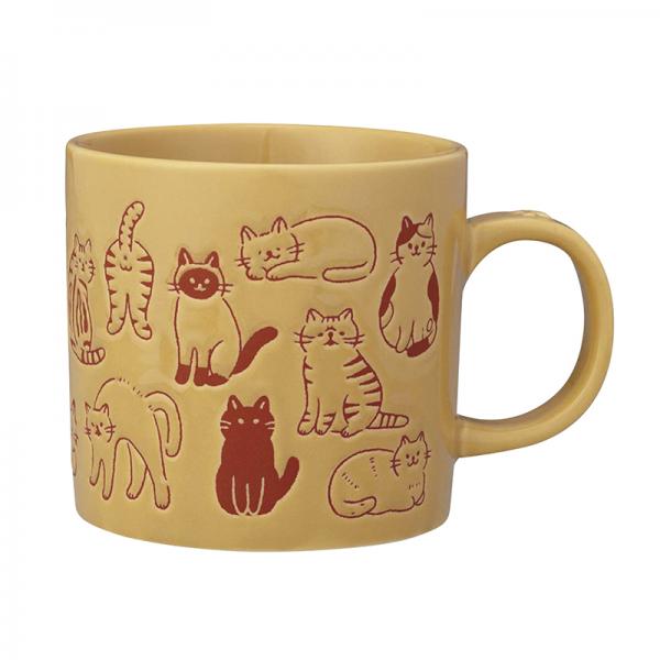 まみれマグ　ネコまみれ 