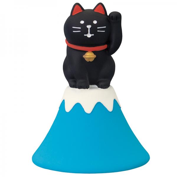 富士山 招き猫 黒猫