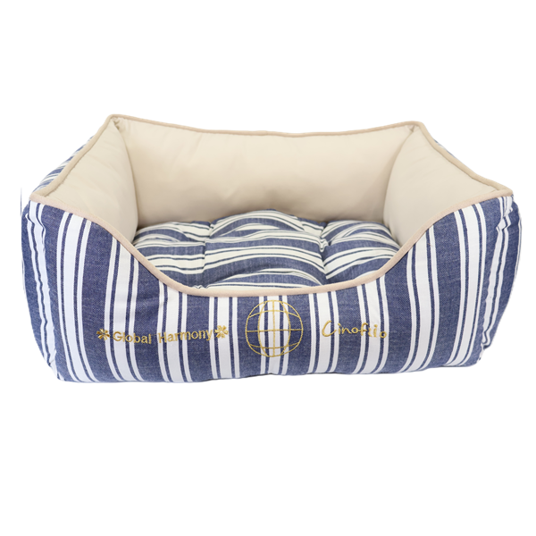 ＣＯＯＬストライプスクエアベッド 