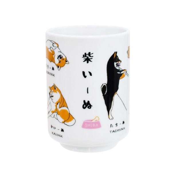 寿司湯呑　いぬ 柴いーぬ