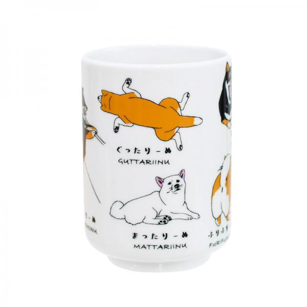 寿司湯呑　いぬ 柴いーぬ／側面