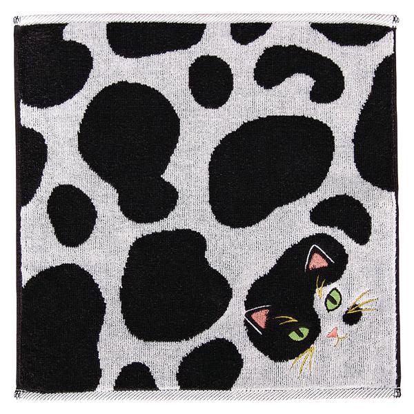 うちのニャンコ 毛並み ハンカチ ぶち