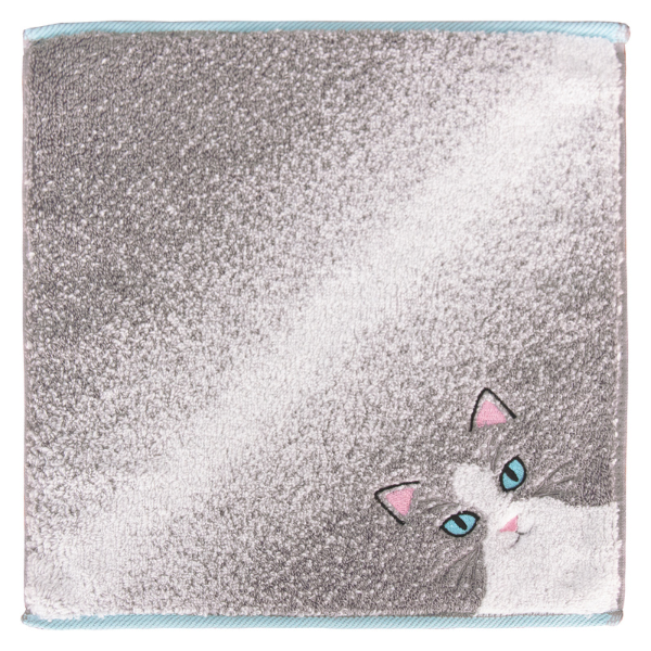 うちのニャンコ 毛並み ハンカチ ハチワレ