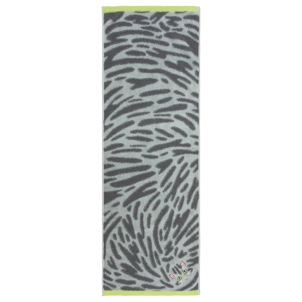 うちのニャンコ 毛並み フェイスタオル サバトラ