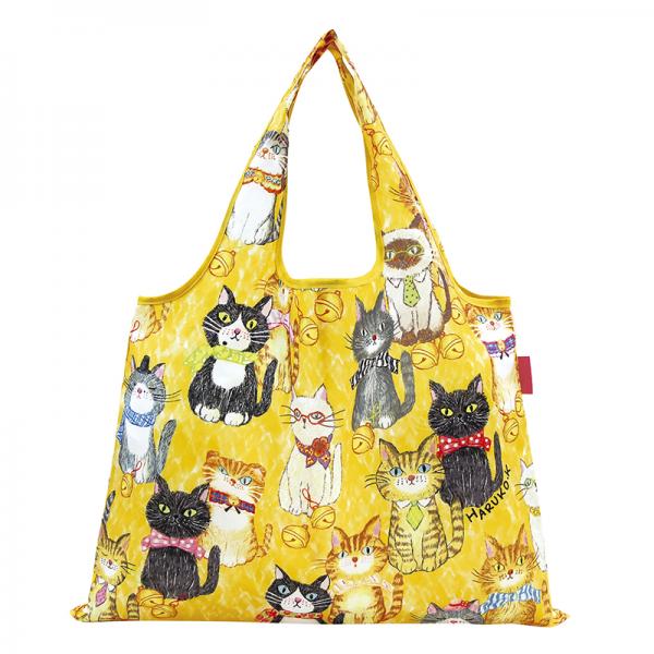 デザイナーズジャパン ショッピングバッグ（猫） 猫が整列したら