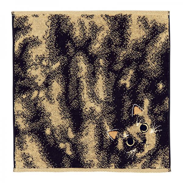 うちのニャンコ 毛並みハンカチ ハンカチ・錆トーティシェル