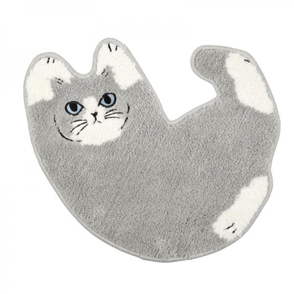 オーマイキャット ダイカットマット しらす