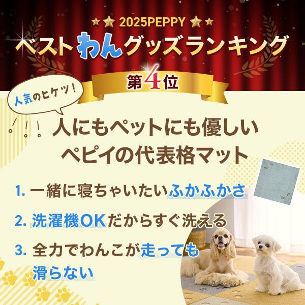 ラグタスタイルラグ　てくてく肉球 