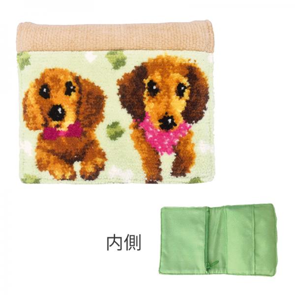 アーンジョー 二つ折りミニティッシュケース ダックス