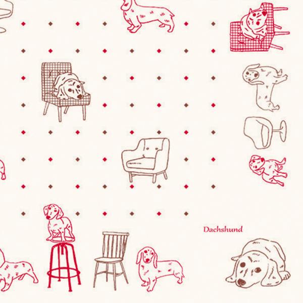 リネン ラヴィハンカチ ダックス