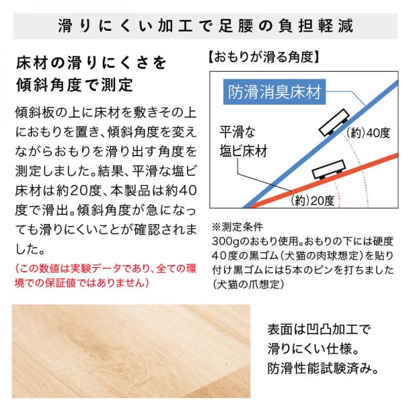 防滑・消臭・防水フローリングマット 廊下敷 