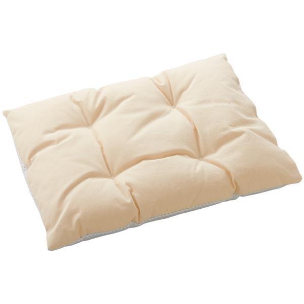 超クール・ふわふわクッション リバーシブルで1年大活躍！／裏面は、敏感肌にやさしいオーガニックコットン綿で、さらふわな肌触り。