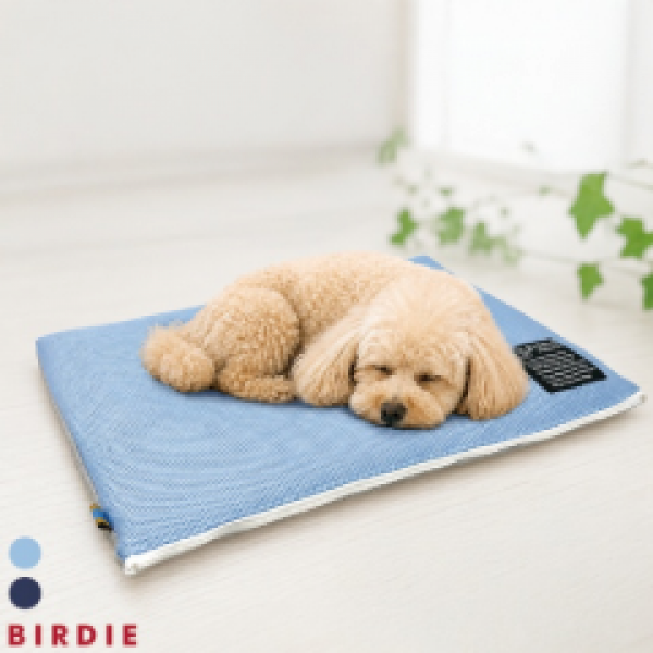 ＢＩＲＤＩＥ（バーディ）ラッセルクッションクールマット ライトブルー