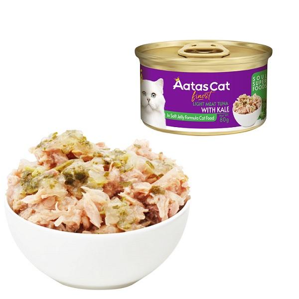 アタス キャット ソウルスーパーフード ライトミートツナwithケール