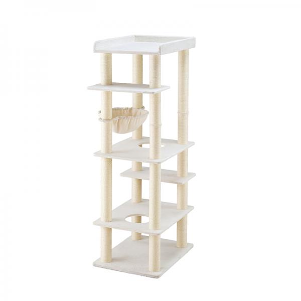 大きな天井ベッドのハイタワー（高さ171cm　据え置き型　多頭飼い　大型猫） 