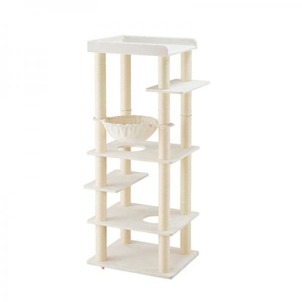 大きな天井ベッドのハイタワー（高さ171cm　据え置き型　多頭飼い　大型猫） 