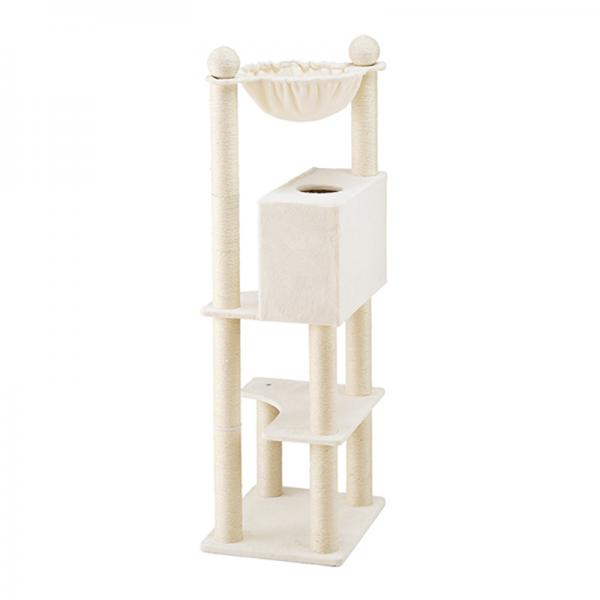 ゆったりハンモックスリムタワー（高さ155cm　据え置き型　スリム　ハウス） 