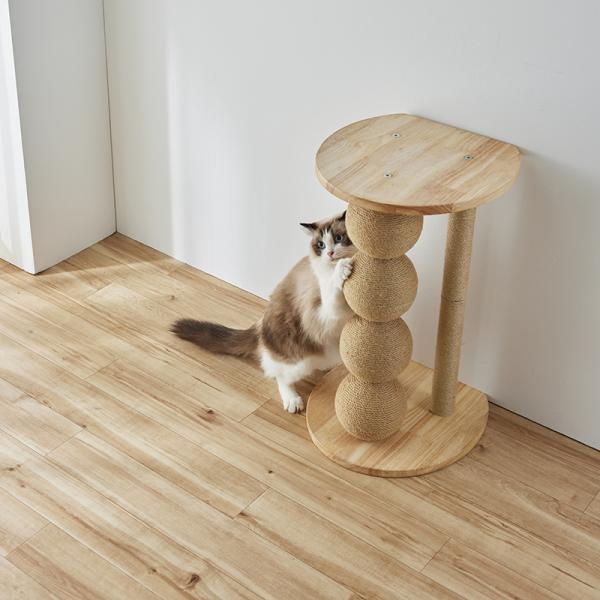ニャンまるも爪とぎ　木目 