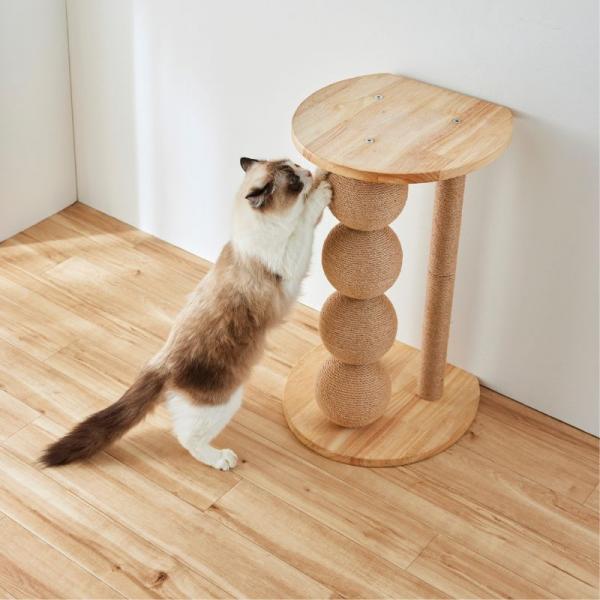 ニャンまるも爪とぎ　木目 