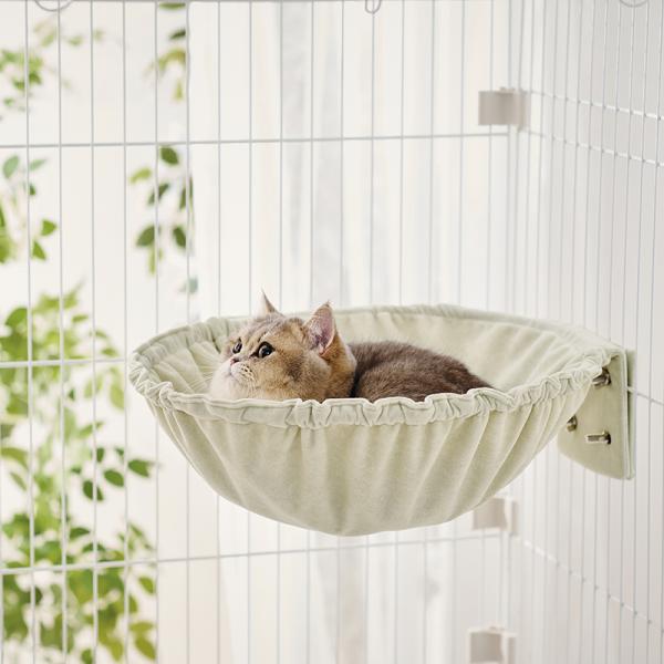 揺れないケージ用ハンモック 