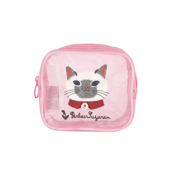 パーラーすずらん堂 コスメポーチ ピンク