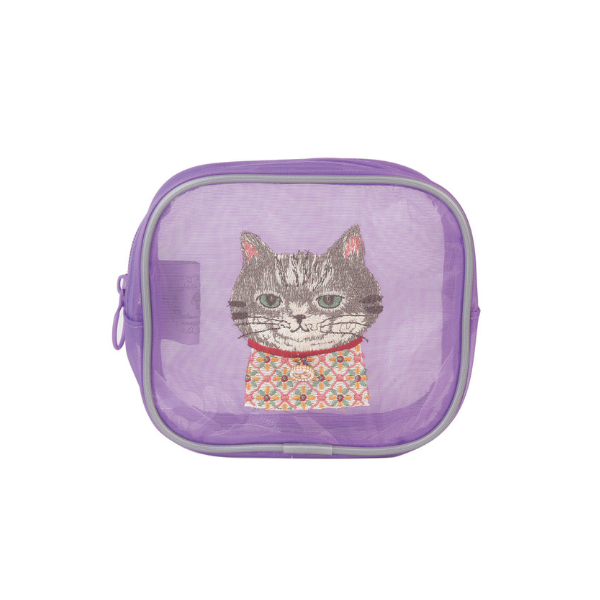 パーラーすずらん堂 コスメポーチ パープル