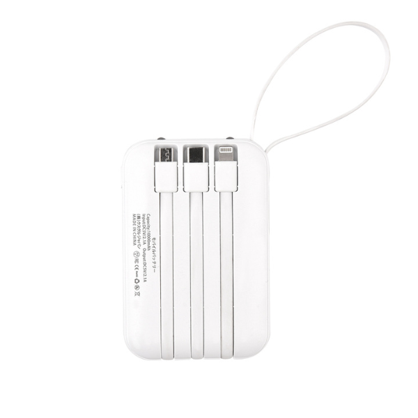 大容量１００００ｍＡｈモバイルバッテリー 