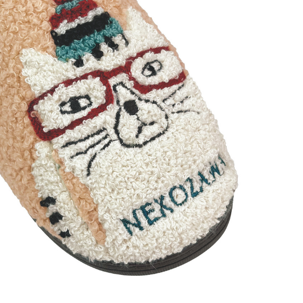 相良刺しゅう ルームシューズ 底は弾力のあるTPR樹脂でクッション性◎。