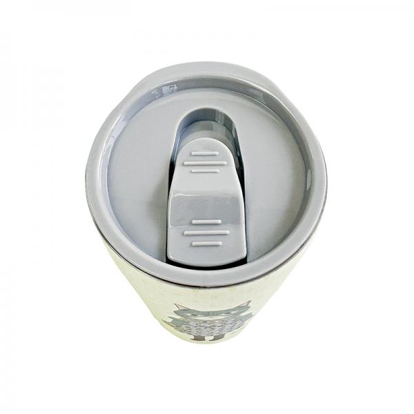 蓋付き保温保冷タンブラーＬ スライド式の蓋は外して使うこともできます。