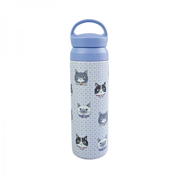 保温保冷ハンドル付きタンブラーＬ サックス