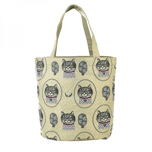 パーラーすずらん堂 ゴブラン織りトートバッグ イエロー