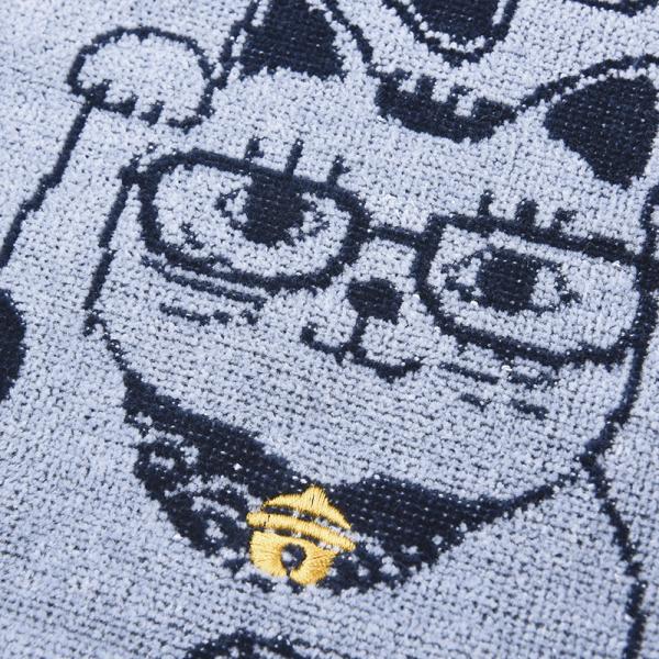 タオルマフラー ブルー