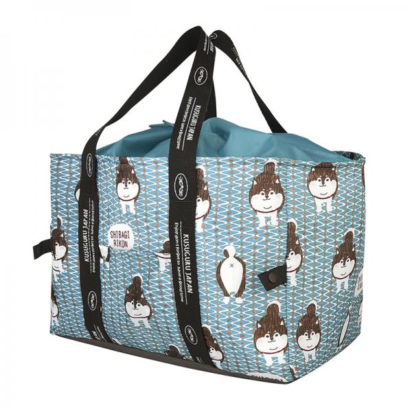 柴尻君　保冷保温 お買い物バッグ お買い物バッグ　グリーン