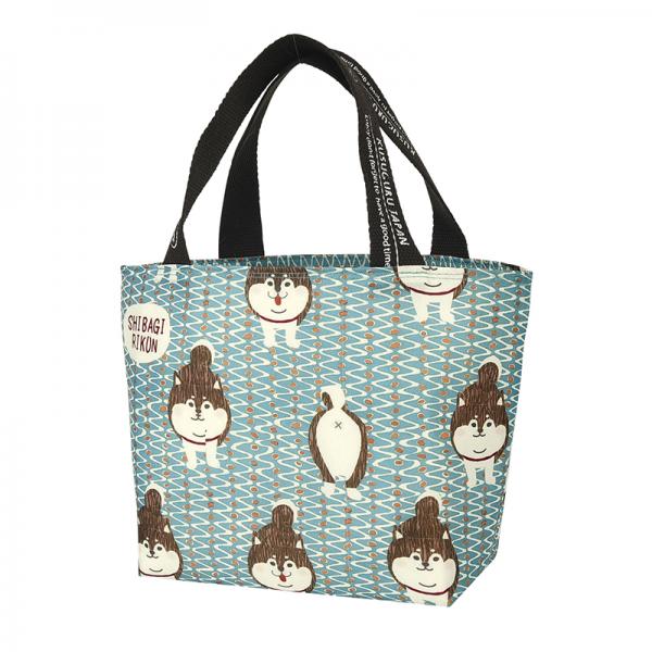 柴尻君　保冷保温　ランチバッグ グリーン