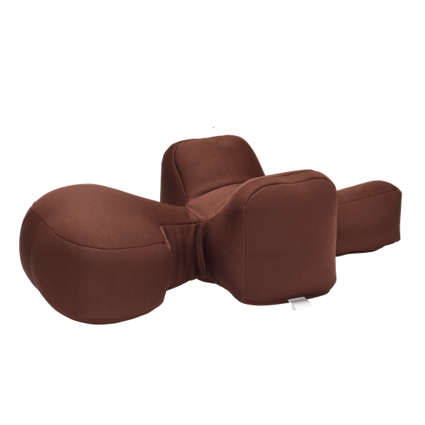 リラクッション S・DM・M・DL・Lの本体色はブラウンになります。