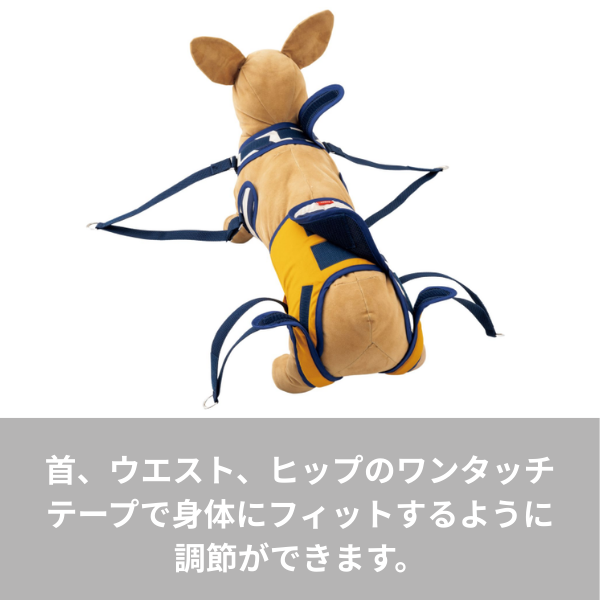歩行補助ハーネスＬａＬａＷａｌｋ中型犬用 
