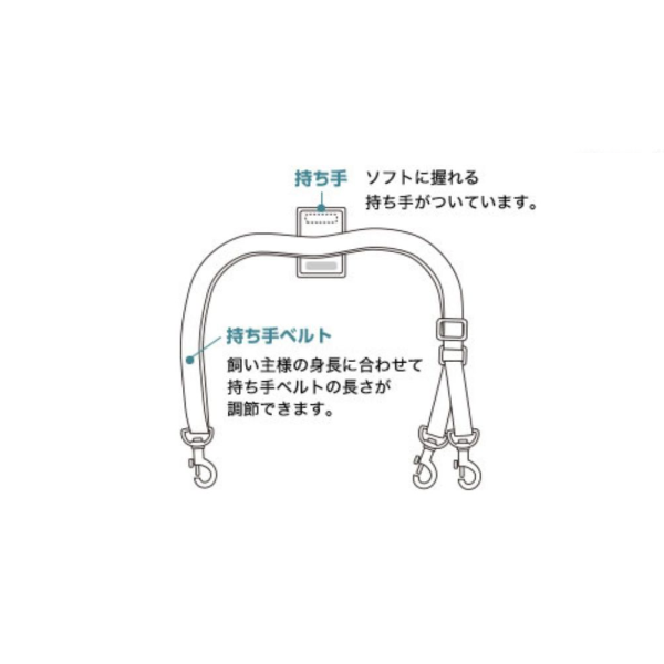 歩行補助ハーネスＬａＬａＷａｌｋ小型犬用 
