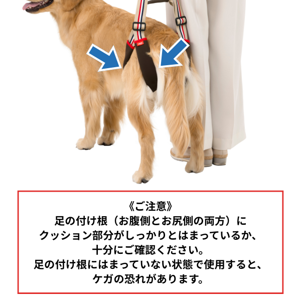 歩行補助ハーネスＬａＬａＷａｌｋＳＴＥＰ 