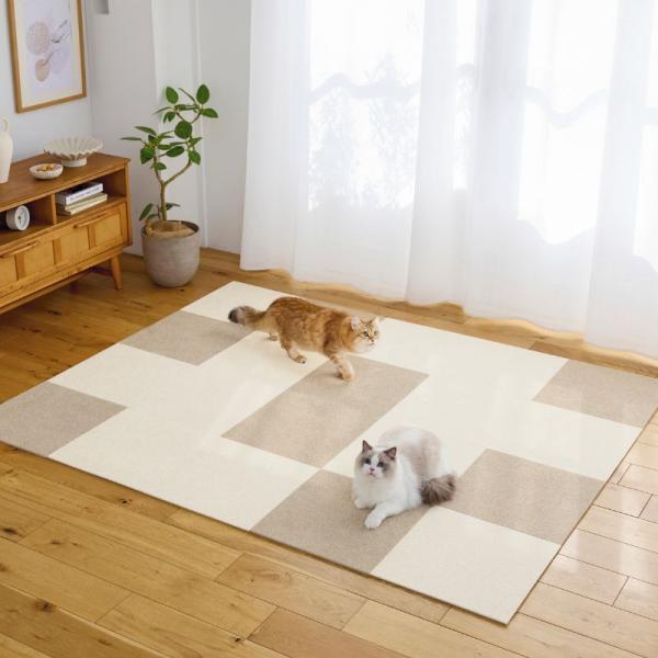 ウィズペットフロア マロン×スノー