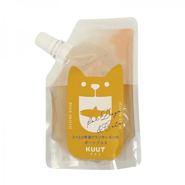 ＫＵＵＴ　ボーンブロス とっとり琴浦・グランサーモン/循環器や脳の健康維持に。サーモンオイル含有。