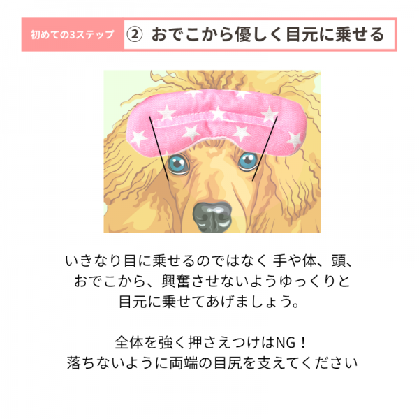 ほっとわんだーアイマスク 