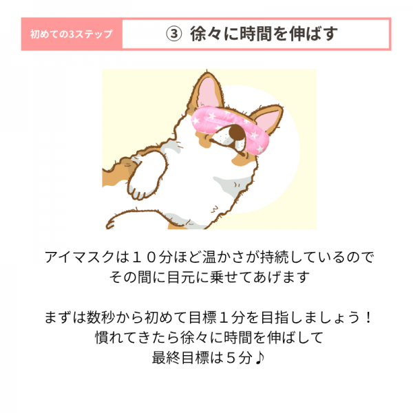 ほっとわんだーアイマスク 