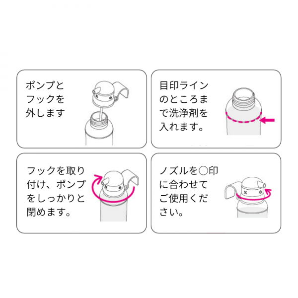 ケアシルボトルフォーム 