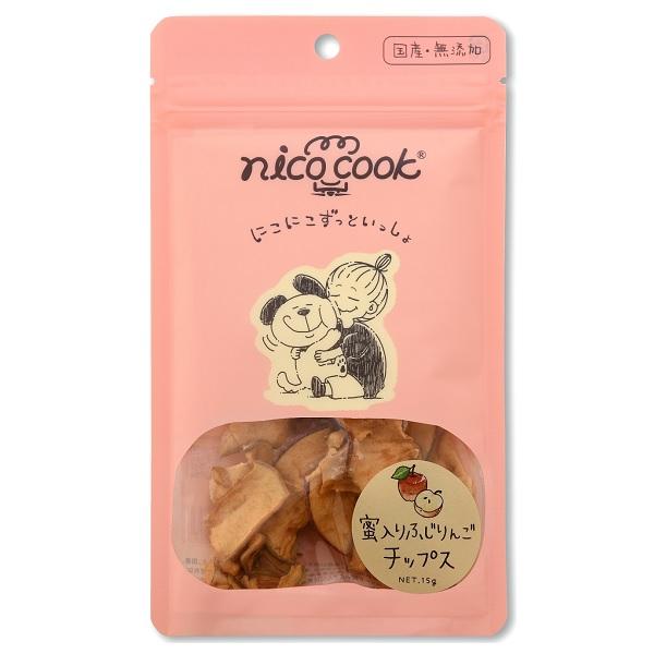 ニコクック　蜜入り国産ふじりんごチップス 