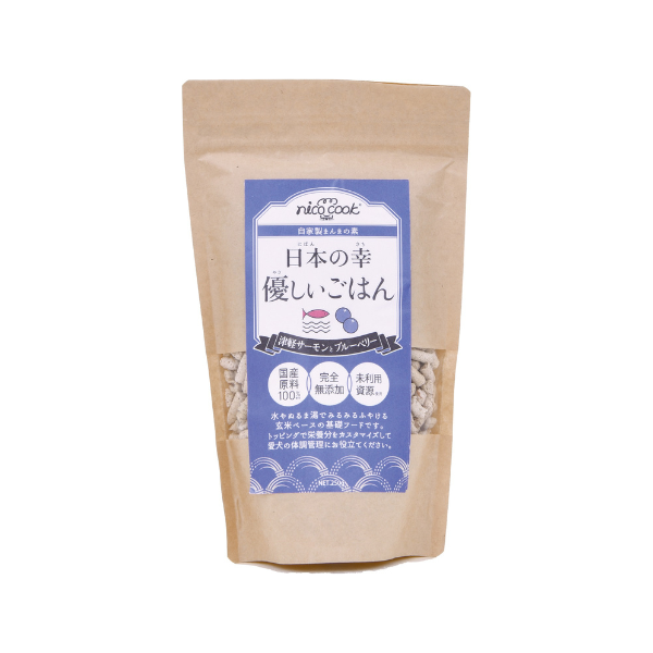 ニコクック　日本の幸　優しいごはん　津軽サーモンとブルーベリー 250ｇ