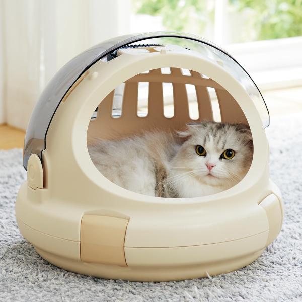 コロル　おでかけネコベッド　 M・ベージュ