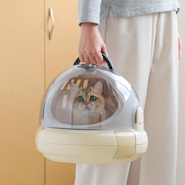 コロル　おでかけネコベッド　 S・ベージュ